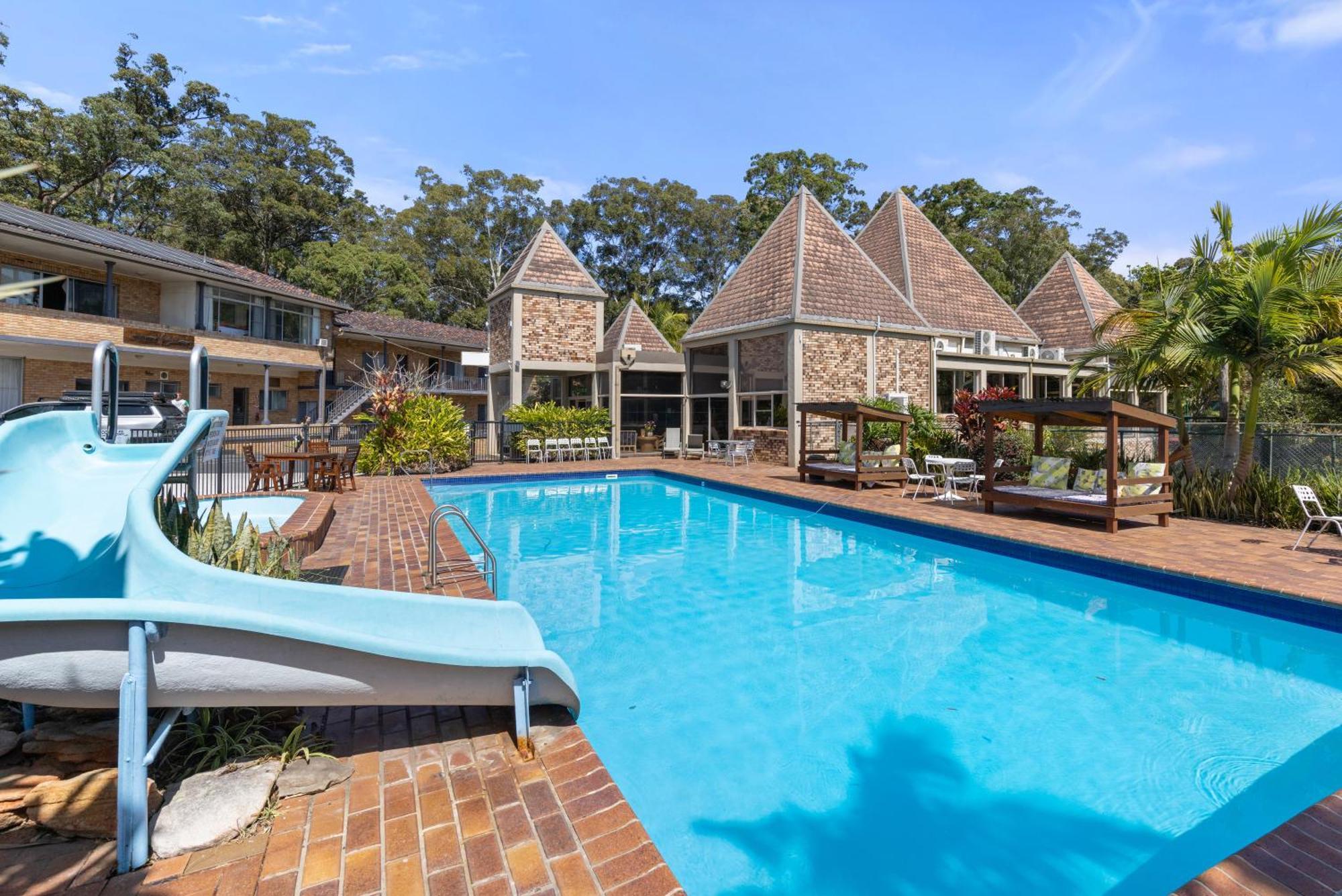 Sanctuary Resort Motor Inn Coffs Harbour Exterior foto